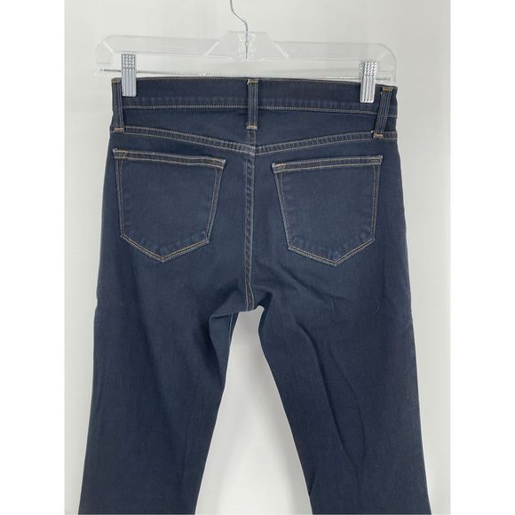 J Crew Toothpick Jeans Ankle Women's‎ Size 26 Dark Wash Blue - Picture 6 of 12